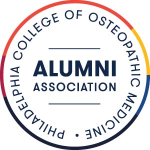 Philadelphia College of Osteopathic Medicine Alumni Association logo
